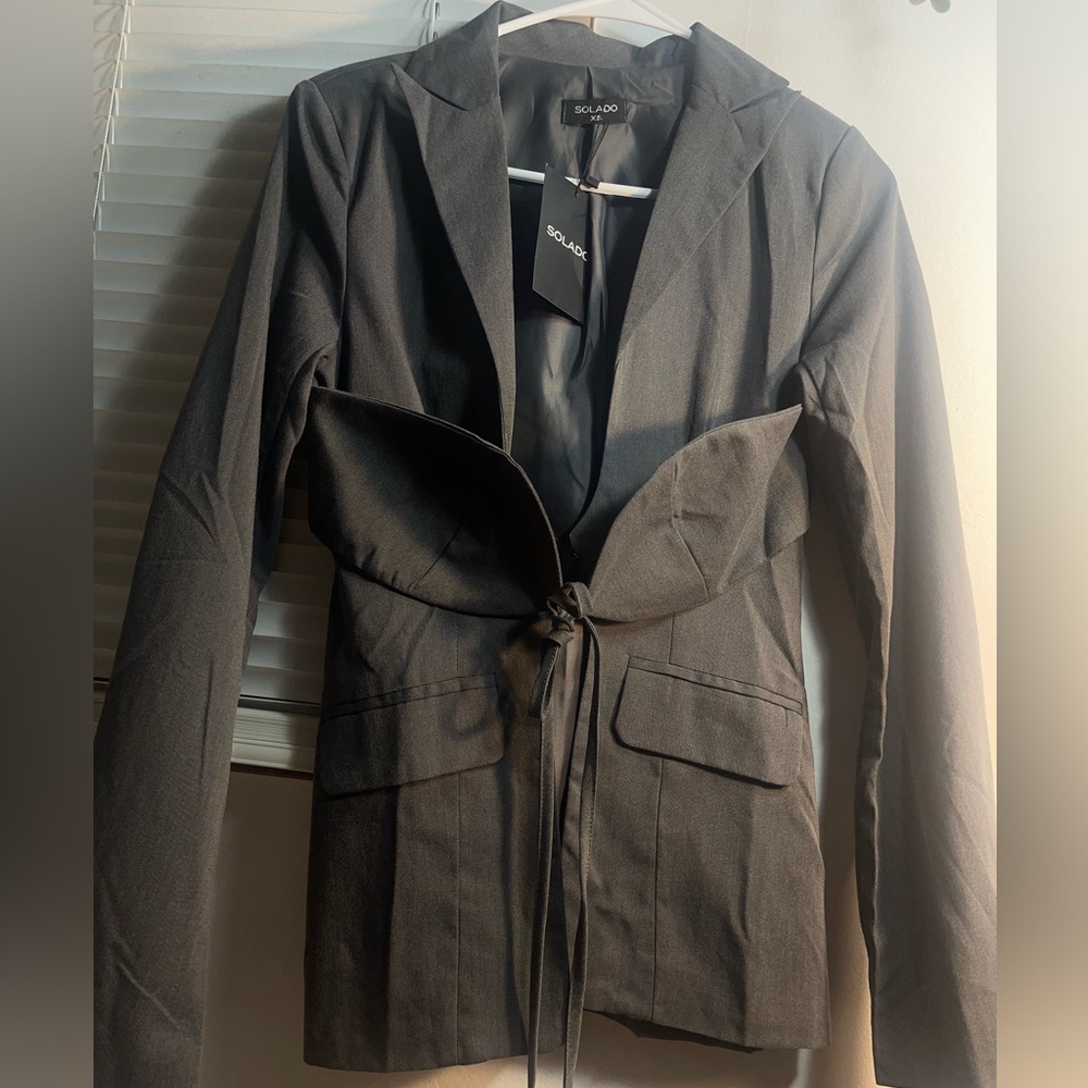Solado new gray blazer xs
